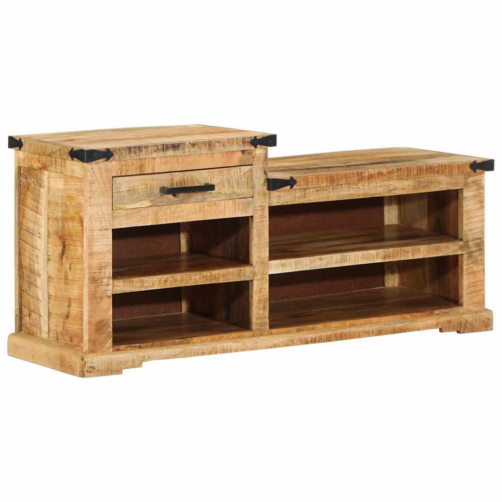 Banc en Bois avec Rangement Intégré-La-Fabrique-Industrielle