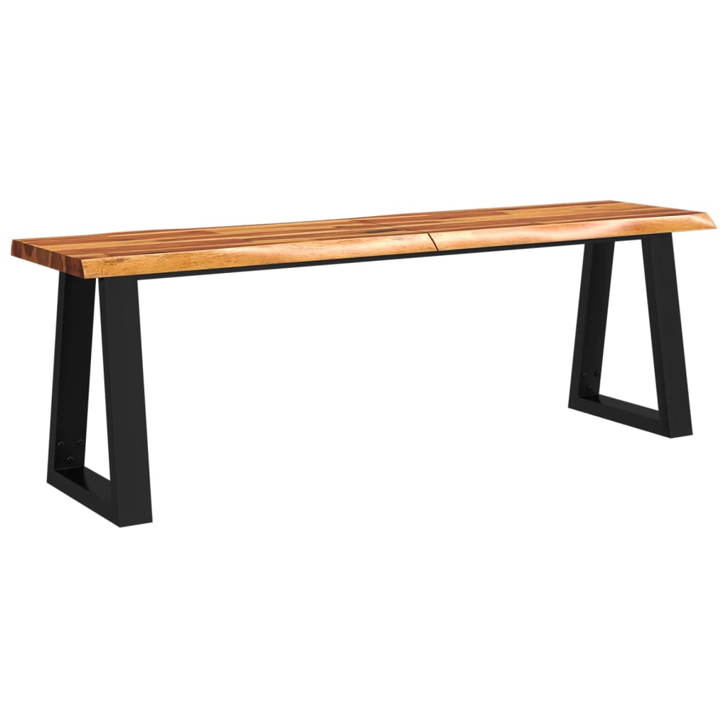 Banc en Bois d'Acacia Design-La-Fabrique-Industrielle