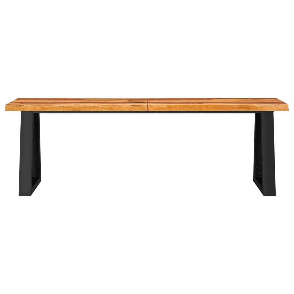 Banc en Bois d'Acacia Design-La-Fabrique-Industrielle