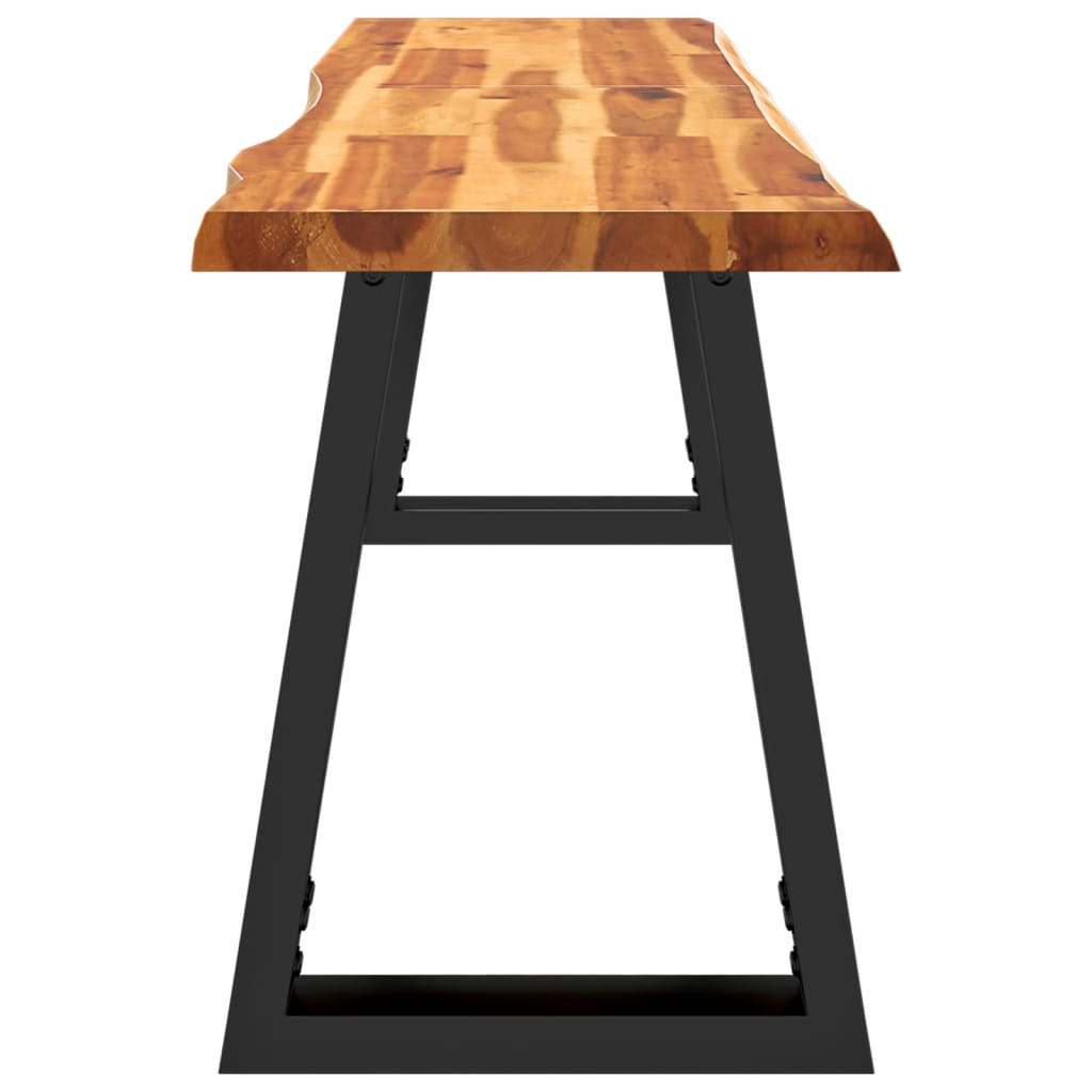 Banc en Bois d'Acacia Design-La-Fabrique-Industrielle