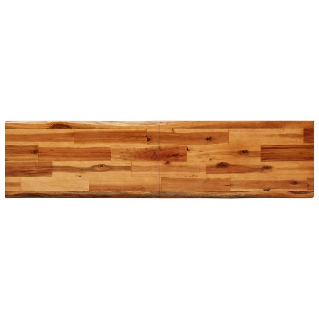 Banc en Bois d'Acacia Design-La-Fabrique-Industrielle