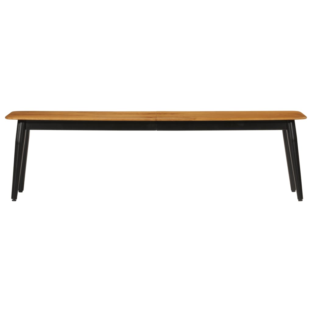 Banc en Bois de Manguier Style Industriel-La-Fabrique-Industrielle