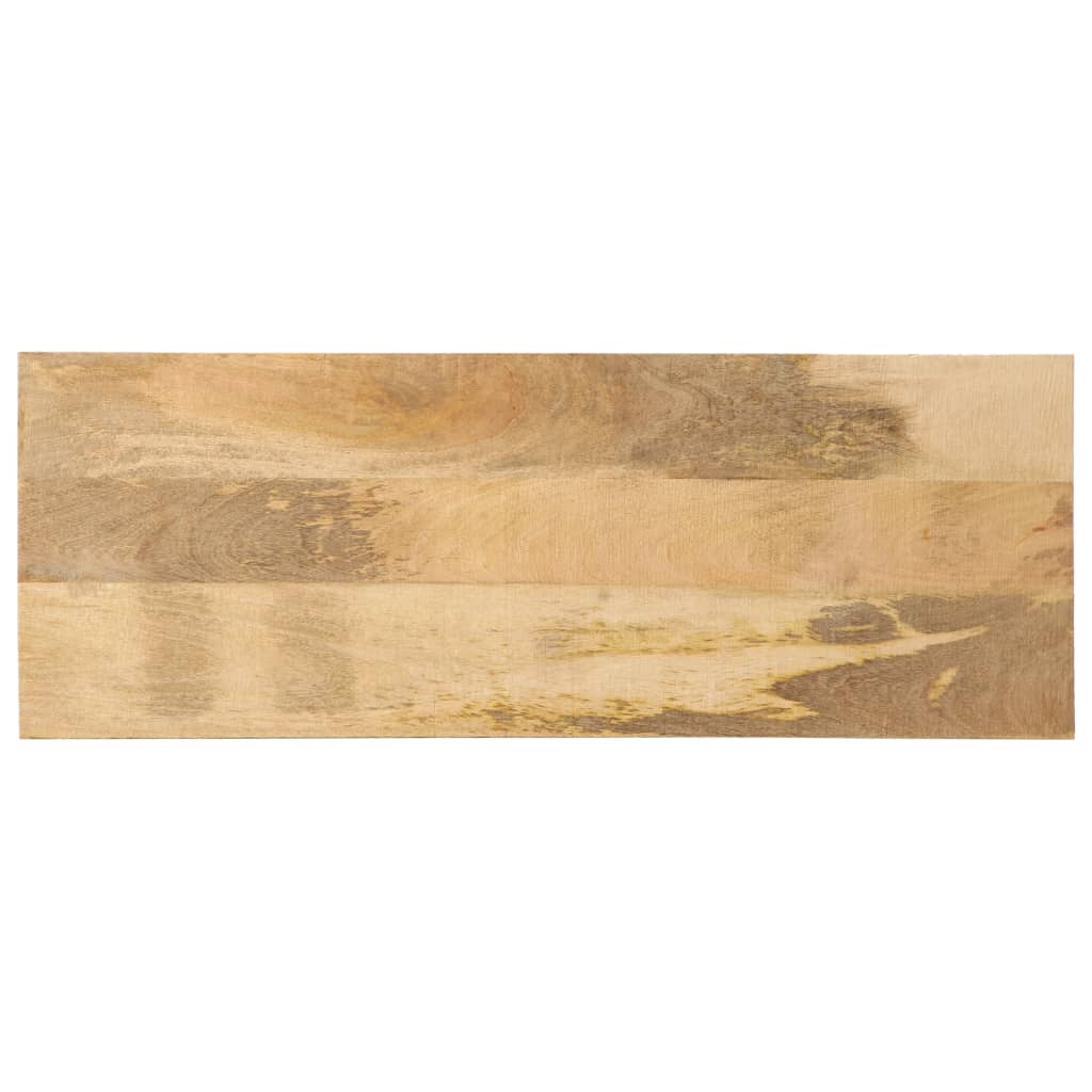 Banc en Bois de Manguier et Acier Élégant-La-Fabrique-Industrielle