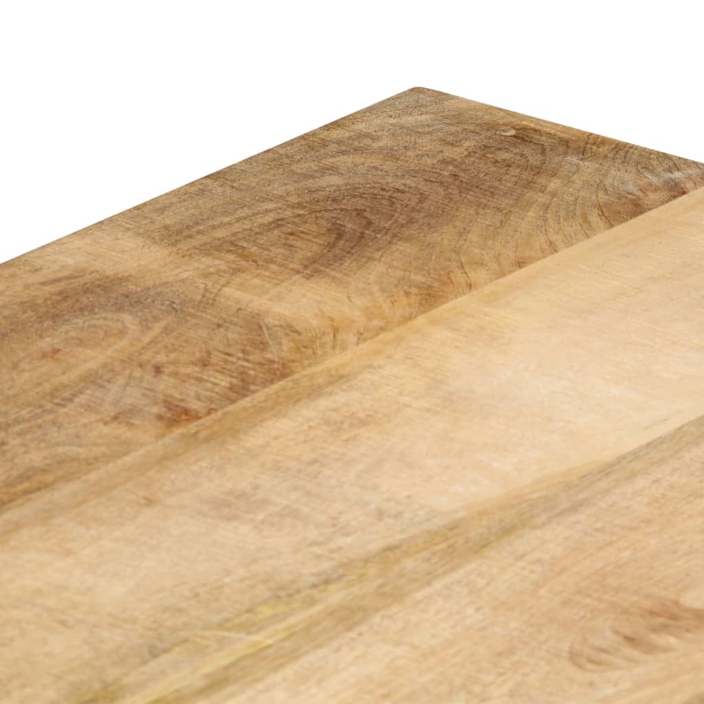 Banc en Bois de Manguier et Acier Élégant-La-Fabrique-Industrielle