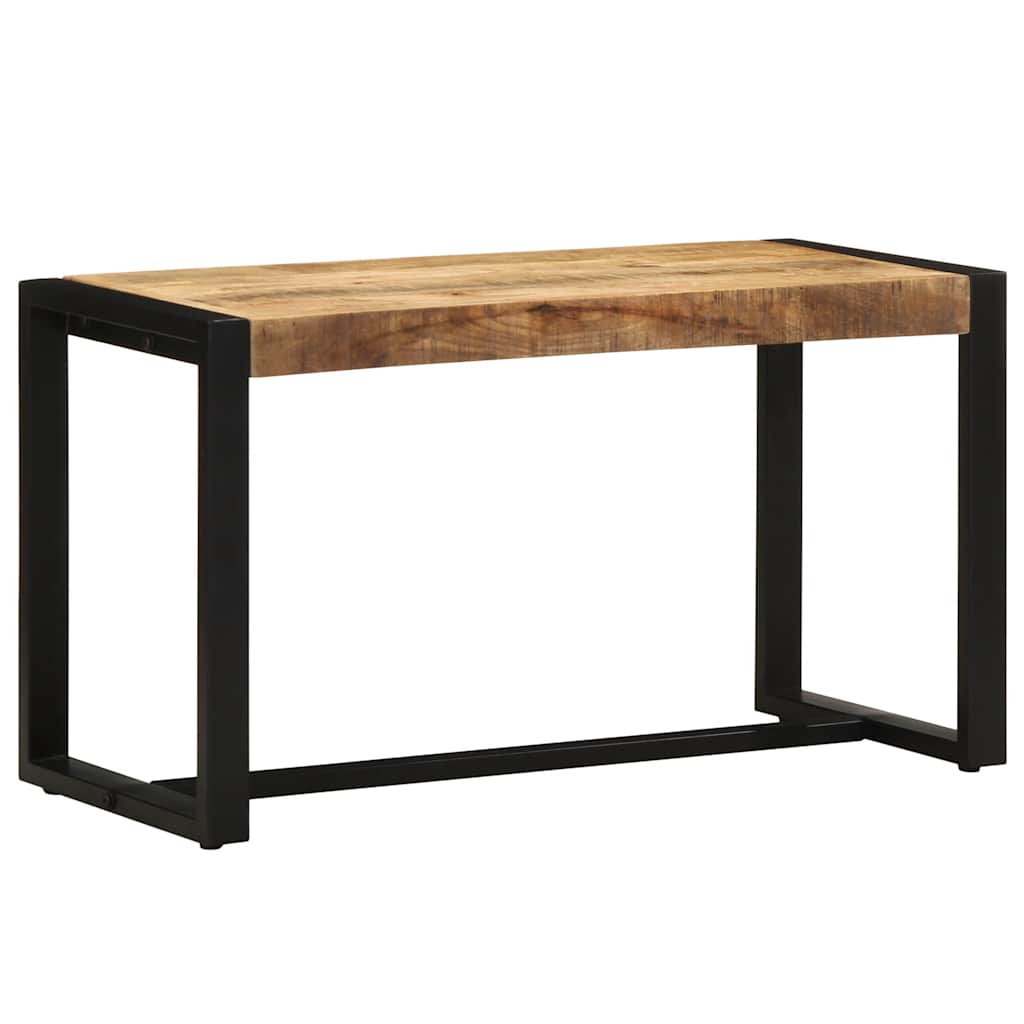 Banc en Bois de Manguier et Métal Industriel-La-Fabrique-Industrielle