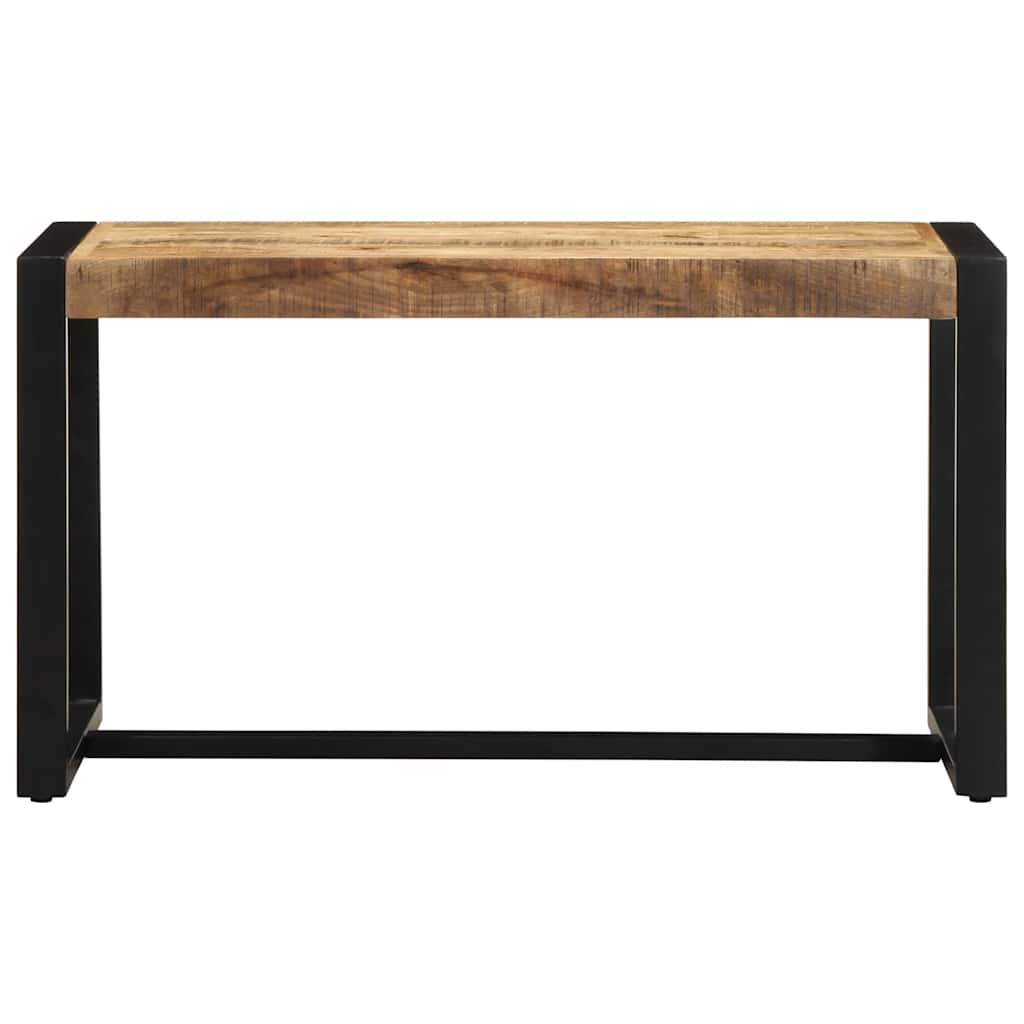 Banc en Bois de Manguier et Métal Industriel-La-Fabrique-Industrielle