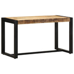 Banc en Bois de Manguier et Métal Industriel-La-Fabrique-Industrielle