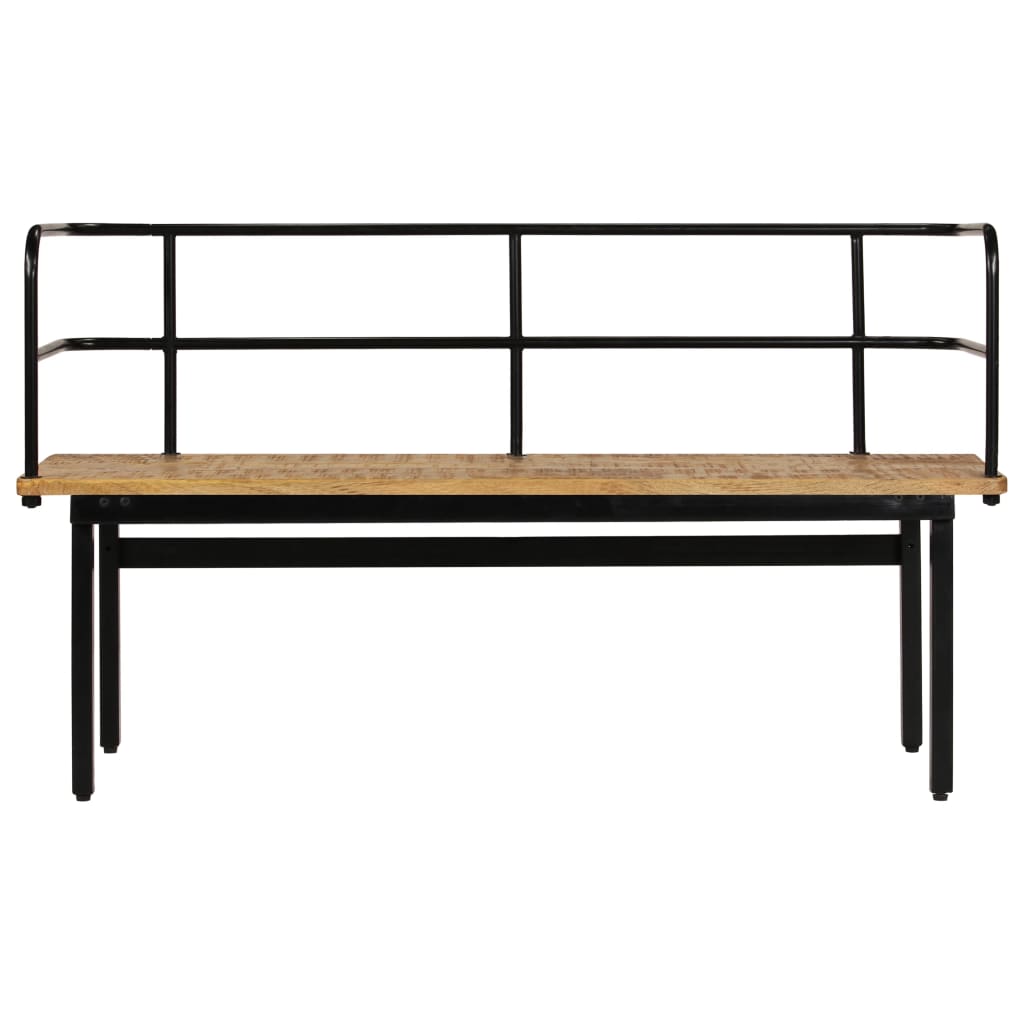 Banc en Bois et Métal au Style Industriel-La-Fabrique-Industrielle