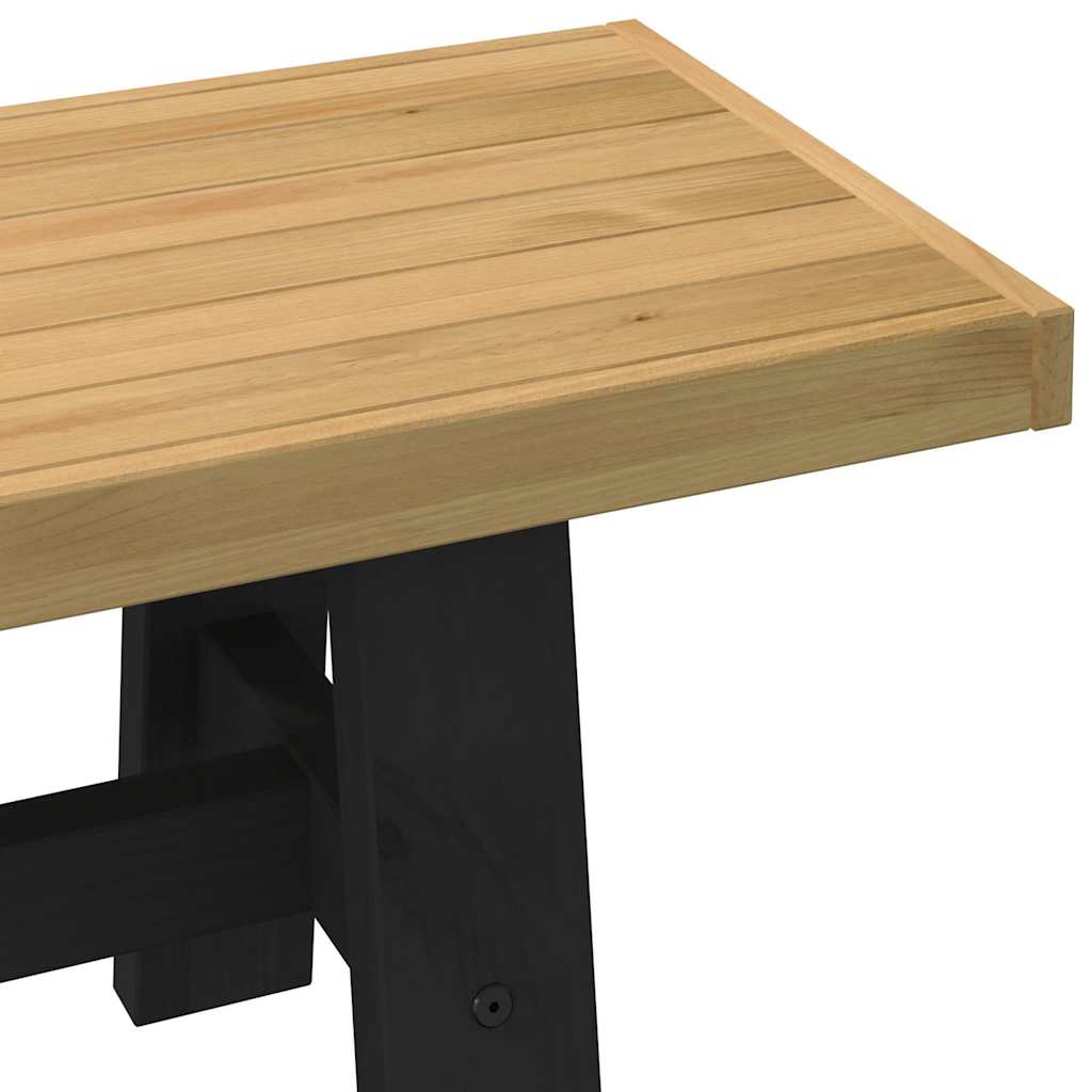 Banc en Bois et Style Industriel pour Salle à Manger-La-Fabrique-Industrielle