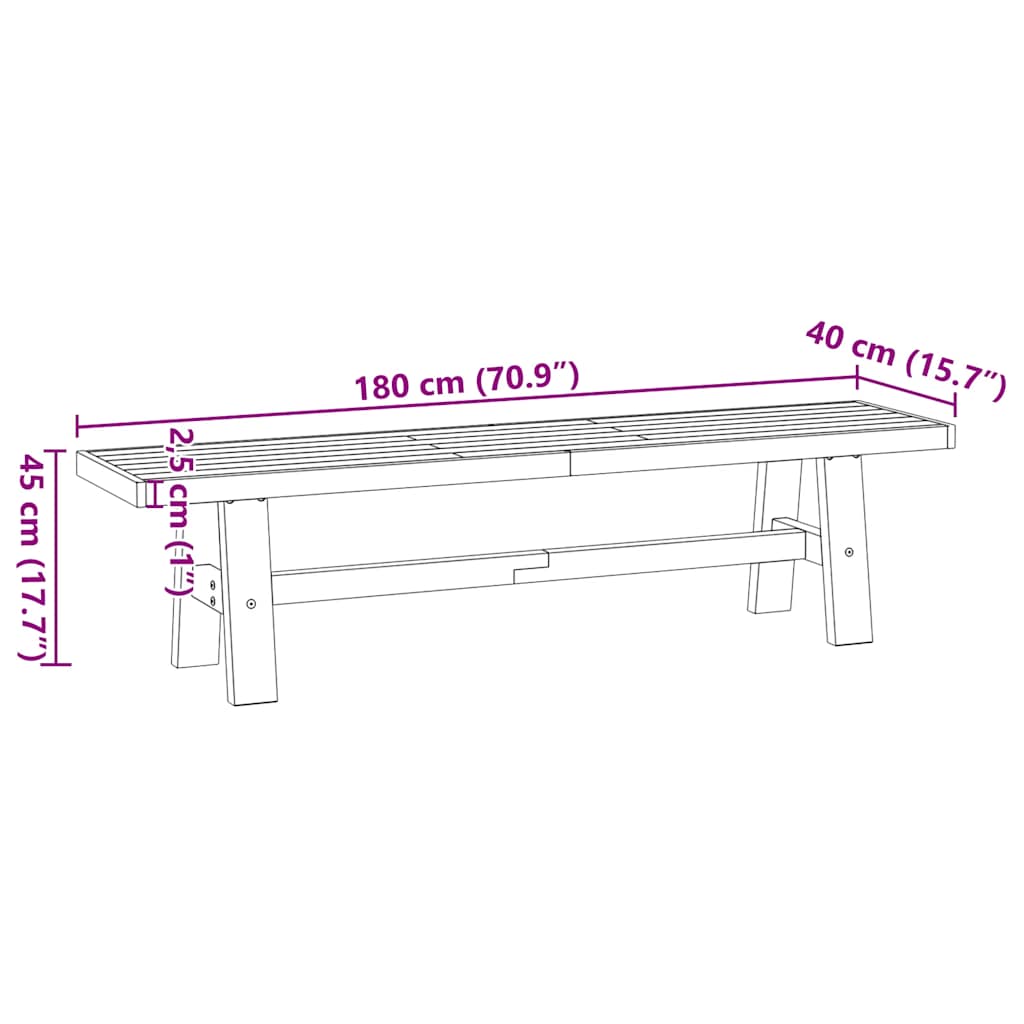 Banc en Bois et Style Industriel pour Salle à Manger-La-Fabrique-Industrielle