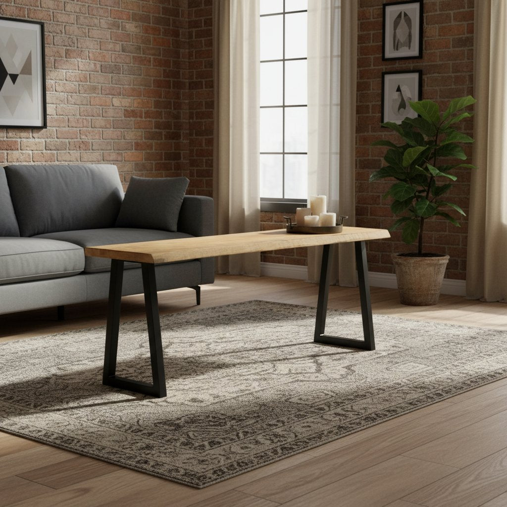 Banc en Bois et Métal Style Indus