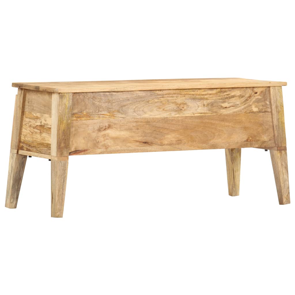 Boîte De Rangement 99X35X48 Cm Bois De Manguier Solide-La-Fabrique-Industrielle