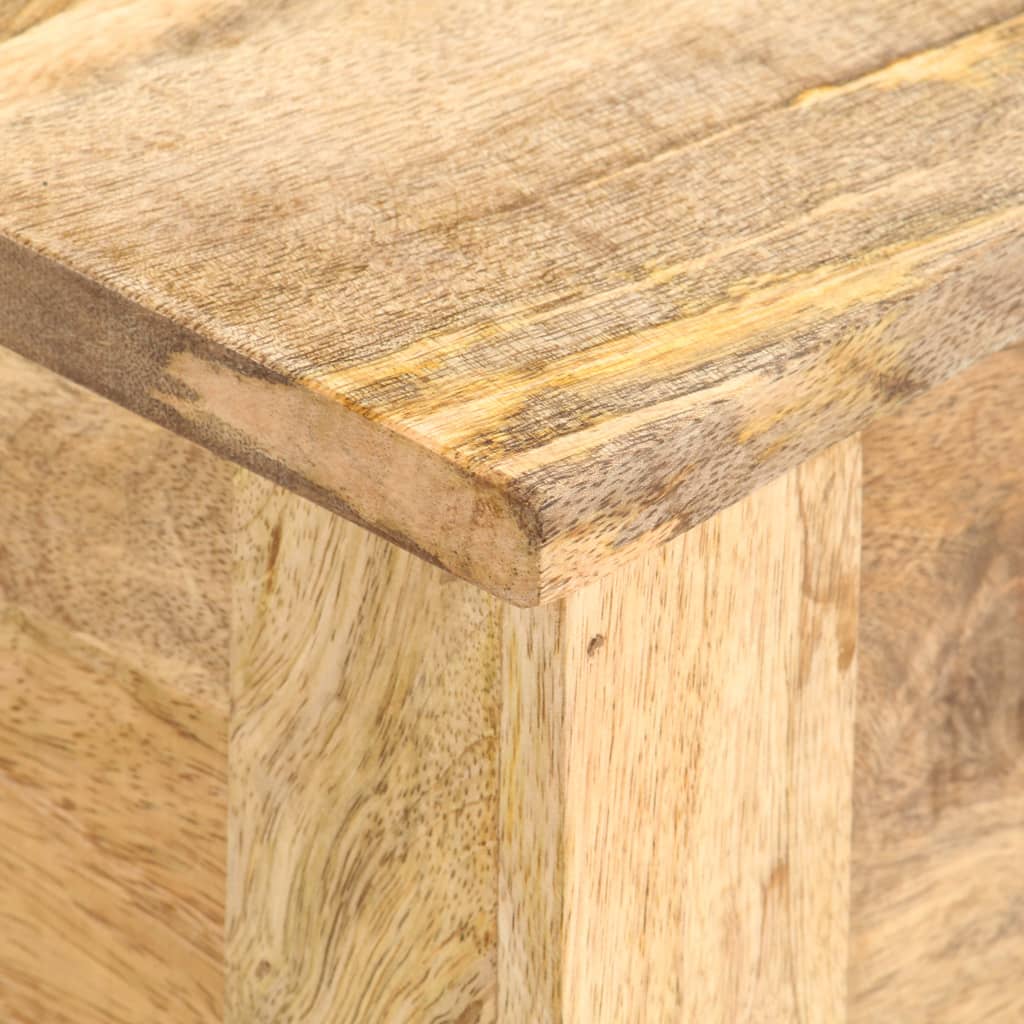 Boîte De Rangement 99X35X48 Cm Bois De Manguier Solide-La-Fabrique-Industrielle