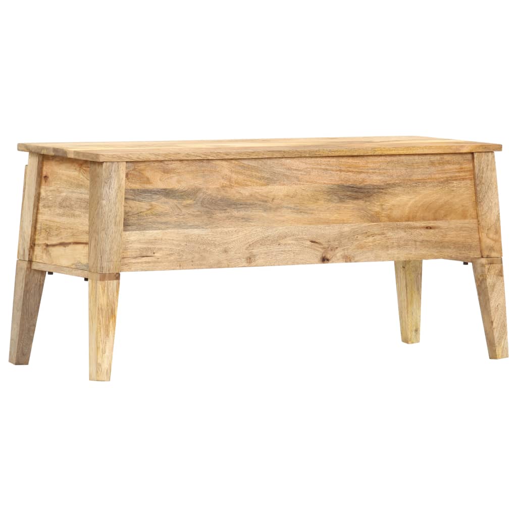 Boîte De Rangement 99X35X48 Cm Bois De Manguier Solide-La-Fabrique-Industrielle