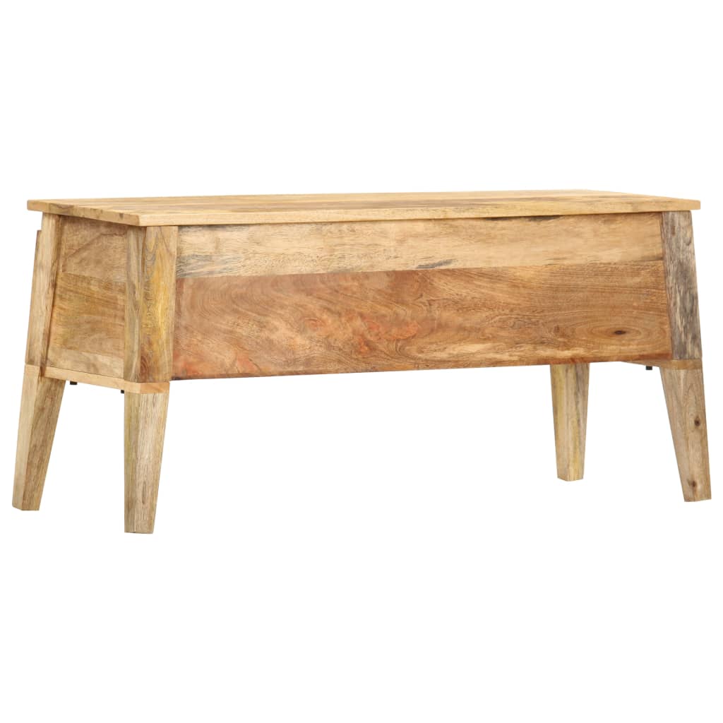 Boîte De Rangement 99X35X48 Cm Bois De Manguier Solide-La-Fabrique-Industrielle