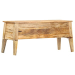 Boîte De Rangement 99X35X48 Cm Bois De Manguier Solide-La-Fabrique-Industrielle