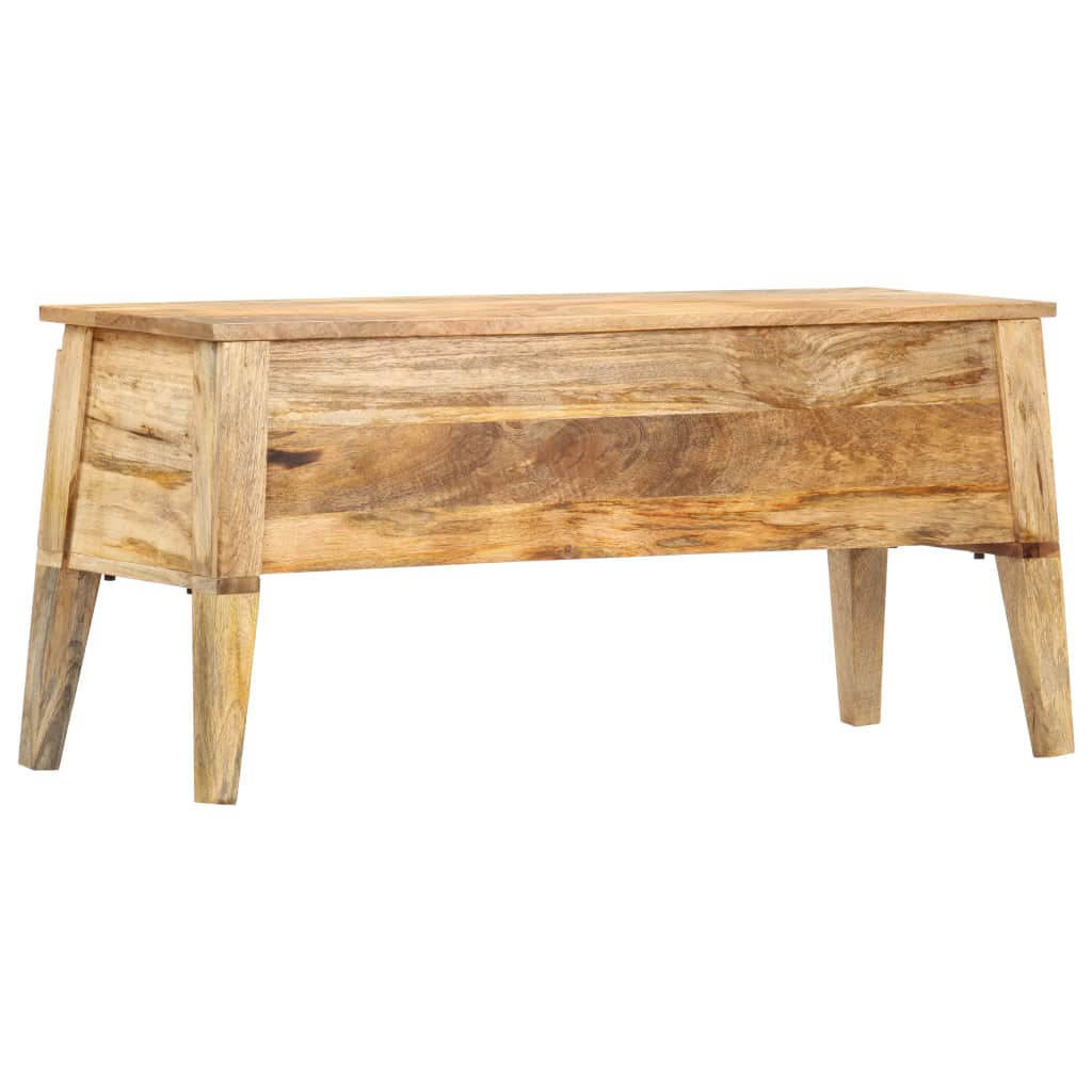Boîte De Rangement 99X35X48 Cm Bois De Manguier Solide-La-Fabrique-Industrielle