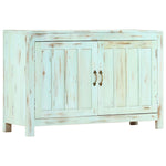 Buffet Ancien en Bois de Manguier-Bleu clair-1-La-Fabrique-Industrielle