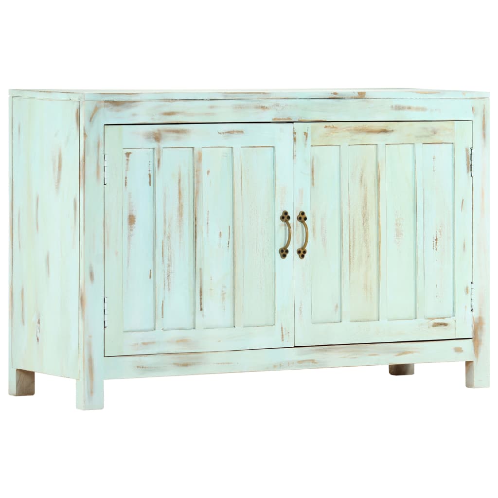 Buffet Ancien en Bois de Manguier-Bleu clair-1-La-Fabrique-Industrielle