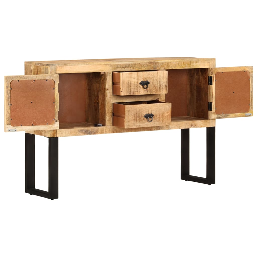 Buffet Bois Moderne en Manguier Brut-La-Fabrique-Industrielle