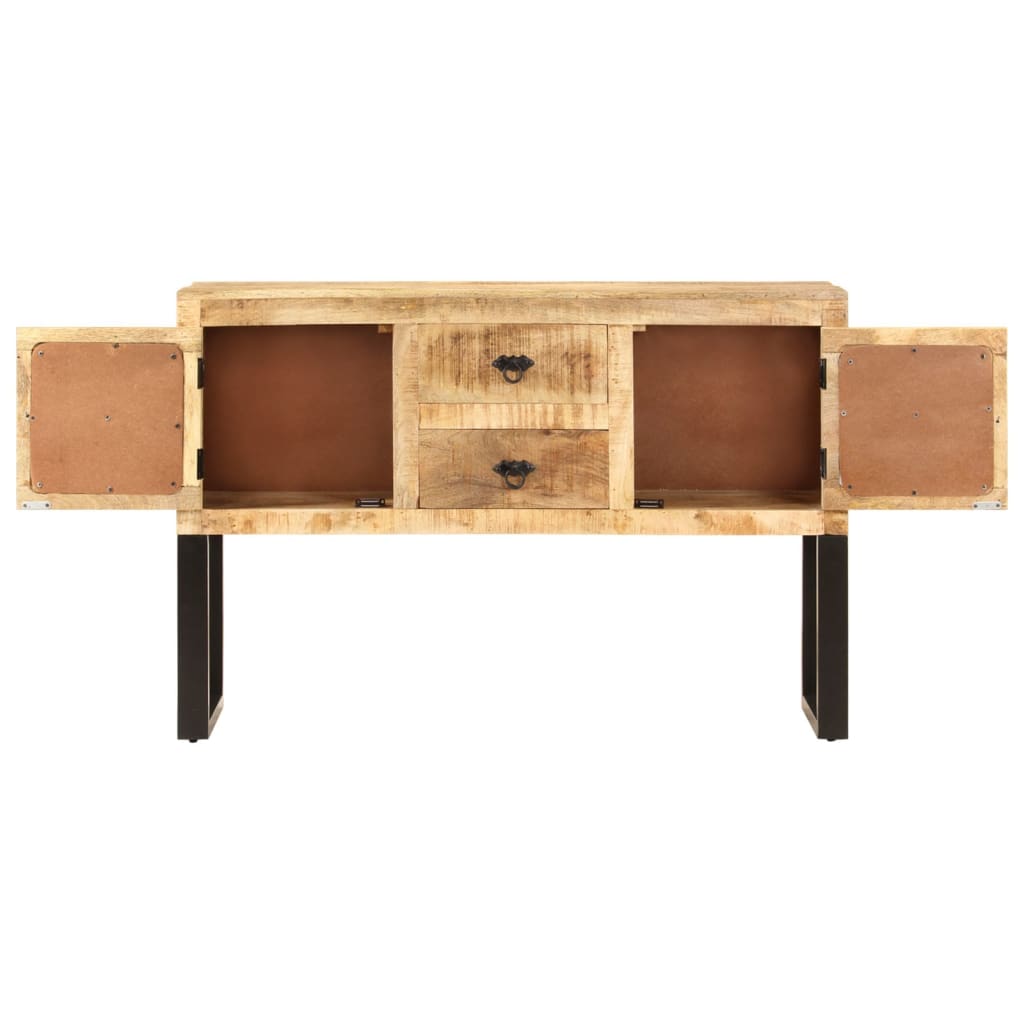 Buffet Bois Moderne en Manguier Brut-La-Fabrique-Industrielle