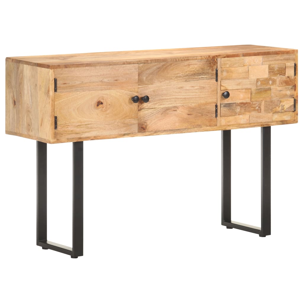 Buffet Chic en Bois et Métal Industriel-La-Fabrique-Industrielle