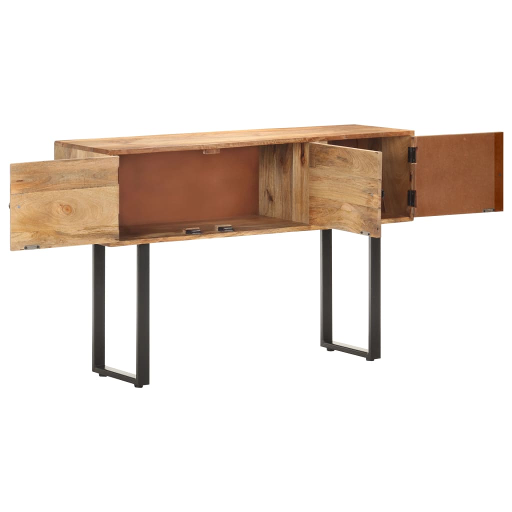 Buffet Chic en Bois et Métal Industriel-La-Fabrique-Industrielle