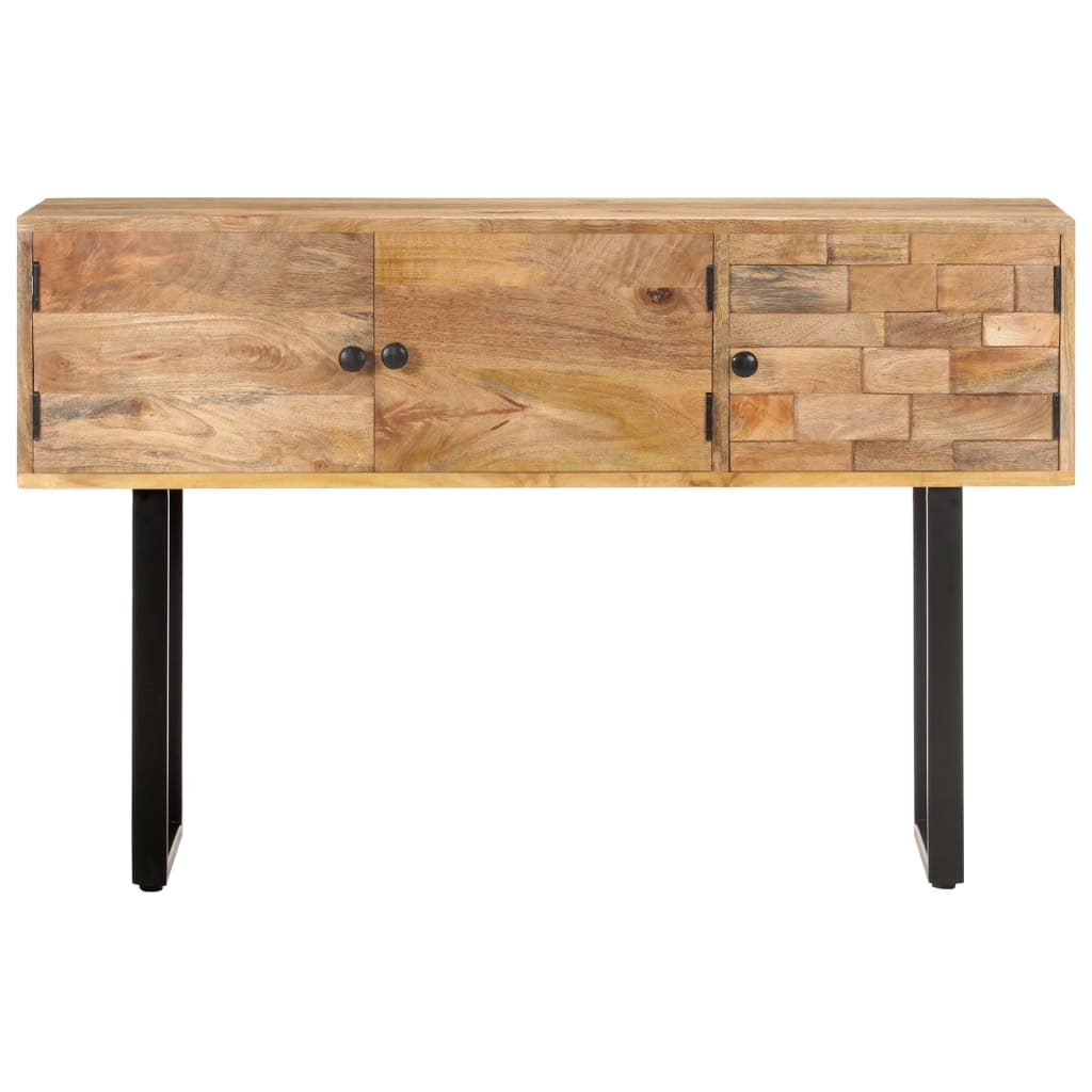 Buffet Chic en Bois et Métal Industriel-La-Fabrique-Industrielle