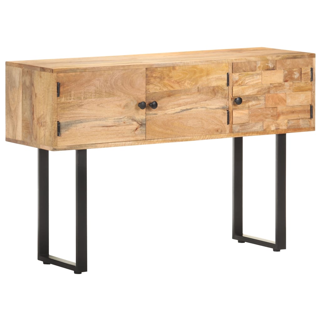 Buffet Chic en Bois et Métal Industriel-La-Fabrique-Industrielle