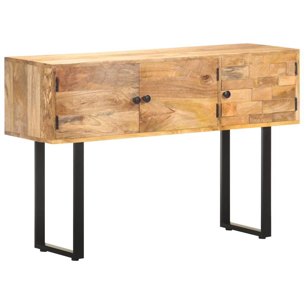 Buffet Chic en Bois et Métal Industriel-La-Fabrique-Industrielle