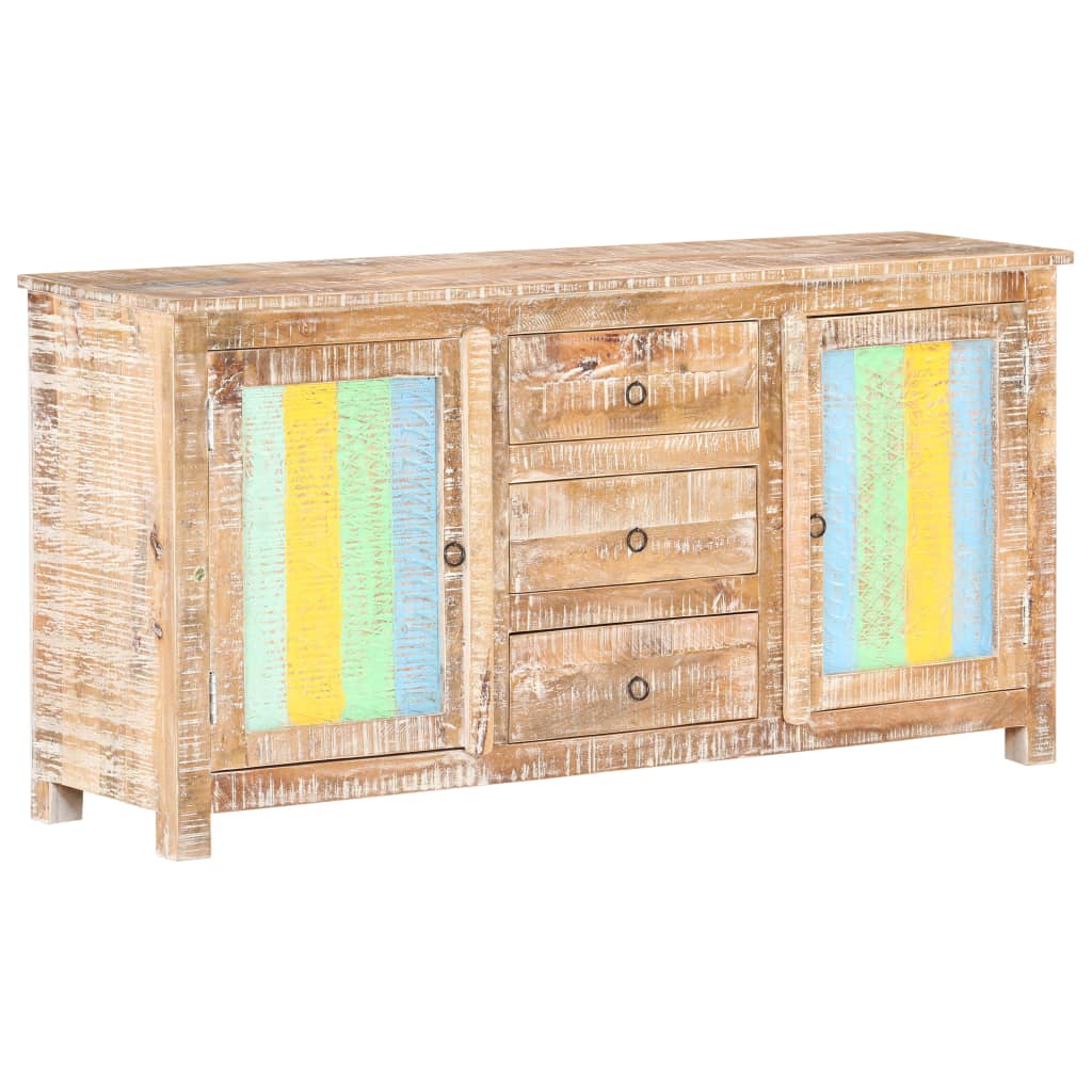 Buffet Élégant en Bois Brut d'Acacia-La-Fabrique-Industrielle