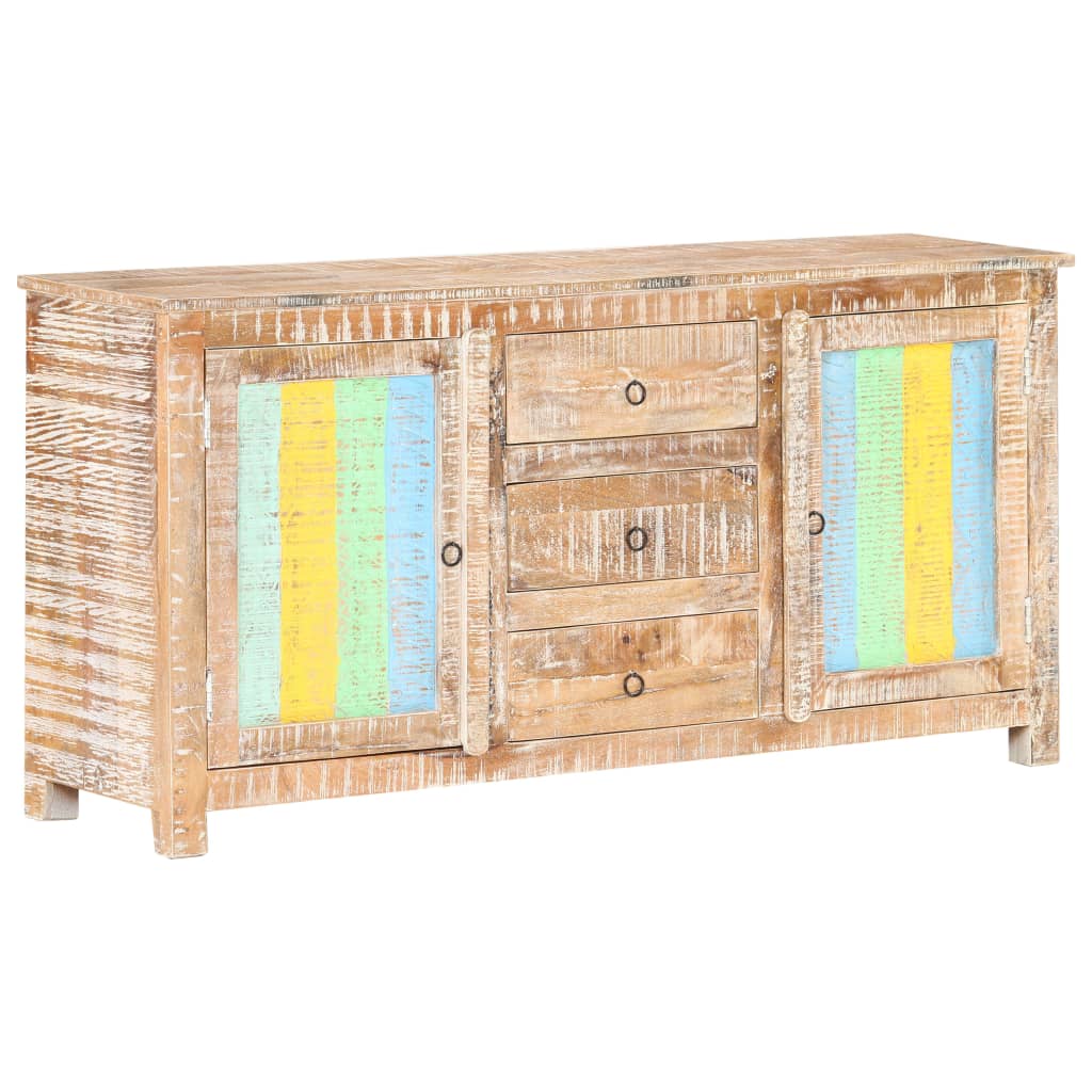 Buffet Élégant en Bois Brut d'Acacia-La-Fabrique-Industrielle
