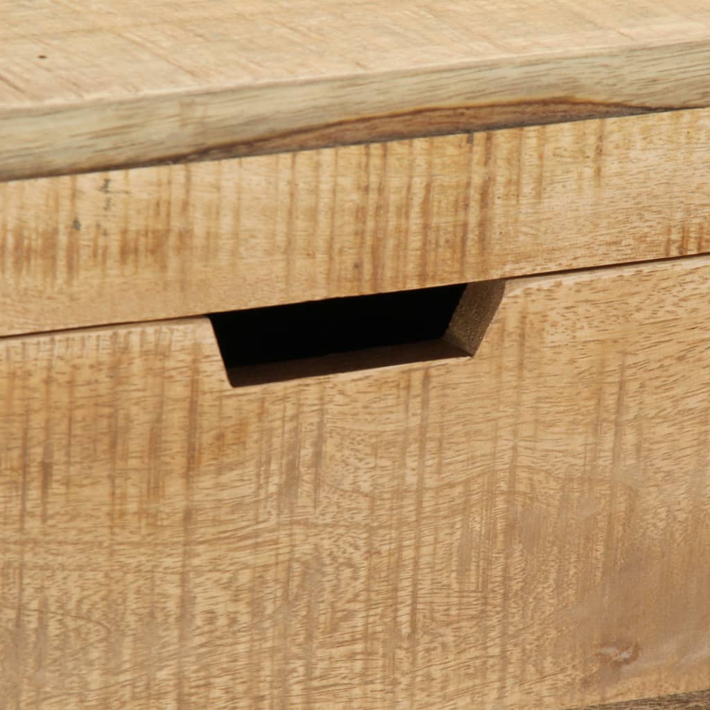 Buffet Élégant en Bois de Manguier et Métal-La-Fabrique-Industrielle