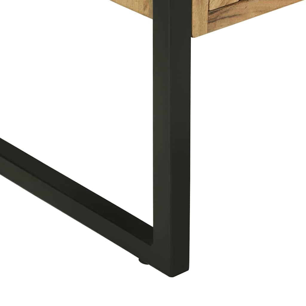 Buffet Élégant en Bois et Métal Industriel-La-Fabrique-Industrielle