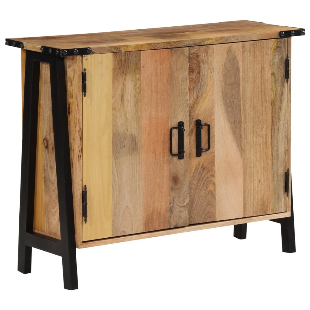 Buffet Industriel Chic en Bois et Métal-La-Fabrique-Industrielle
