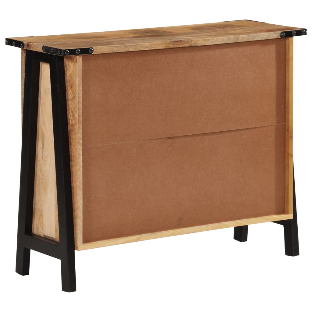 Buffet Industriel Chic en Bois et Métal-La-Fabrique-Industrielle