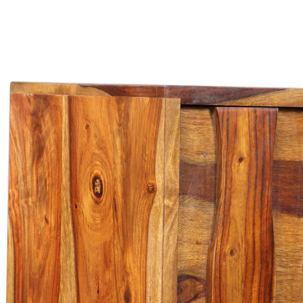 Buffet Industriel en Bois Massif et Métal-La-Fabrique-Industrielle