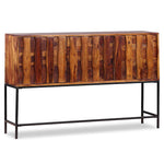 Buffet Industriel en Bois Massif et Métal-La-Fabrique-Industrielle