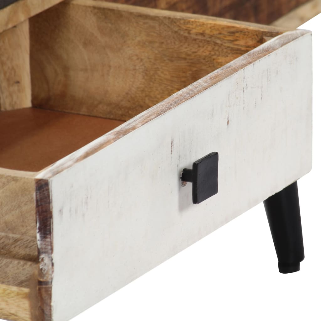 Buffet Industriel en Bois de Manguier-La-Fabrique-Industrielle