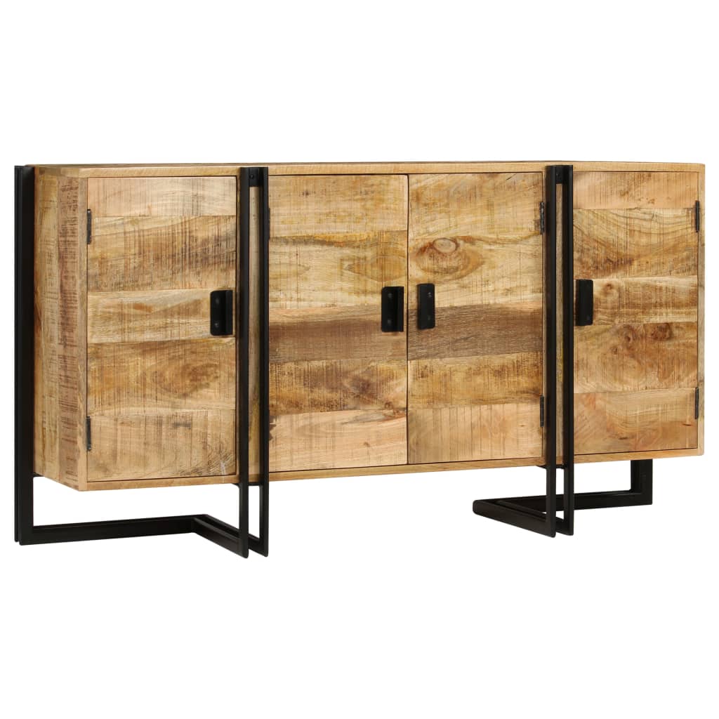 Buffet Style Industriel en Bois de Manguier-La-Fabrique-Industrielle