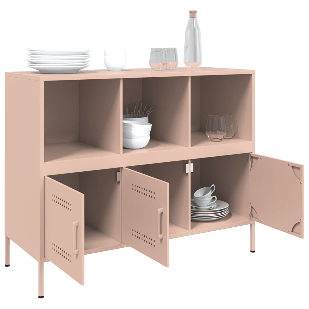 Buffet en Acier au Style Industriel-La-Fabrique-Industrielle