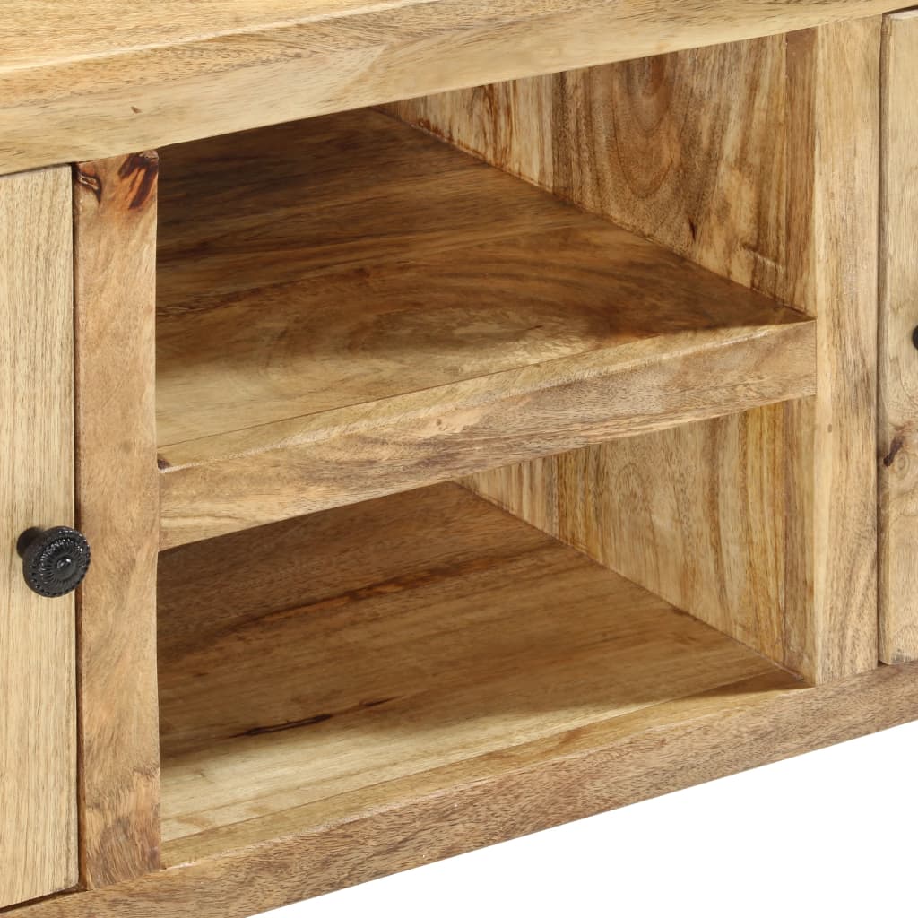 Buffet en Bois Clair de Manguier Massif-La-Fabrique-Industrielle