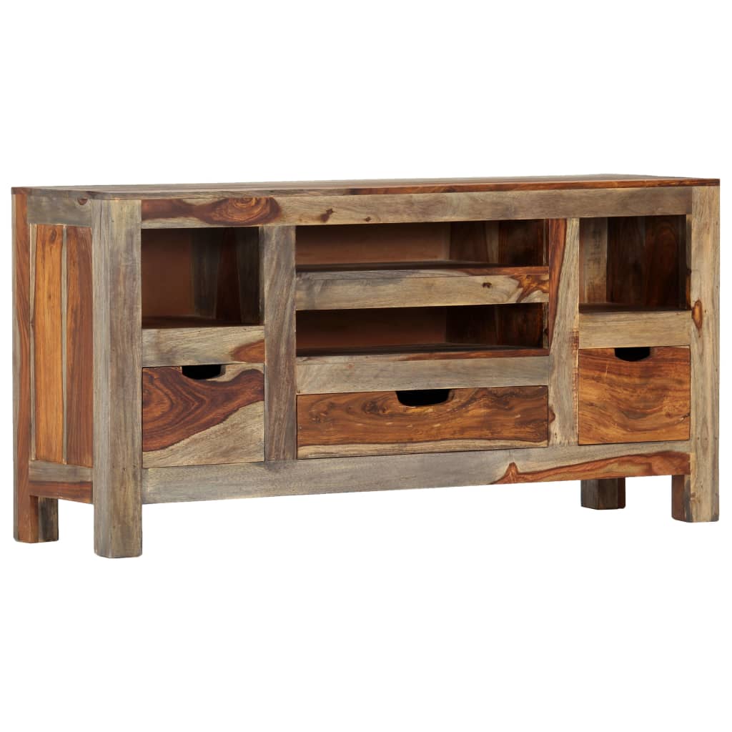 Buffet en Bois Foncé Style Industriel-La-Fabrique-Industrielle