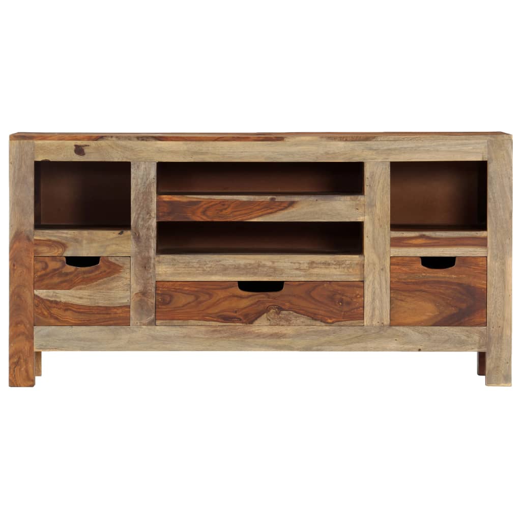 Buffet en Bois Foncé Style Industriel-La-Fabrique-Industrielle