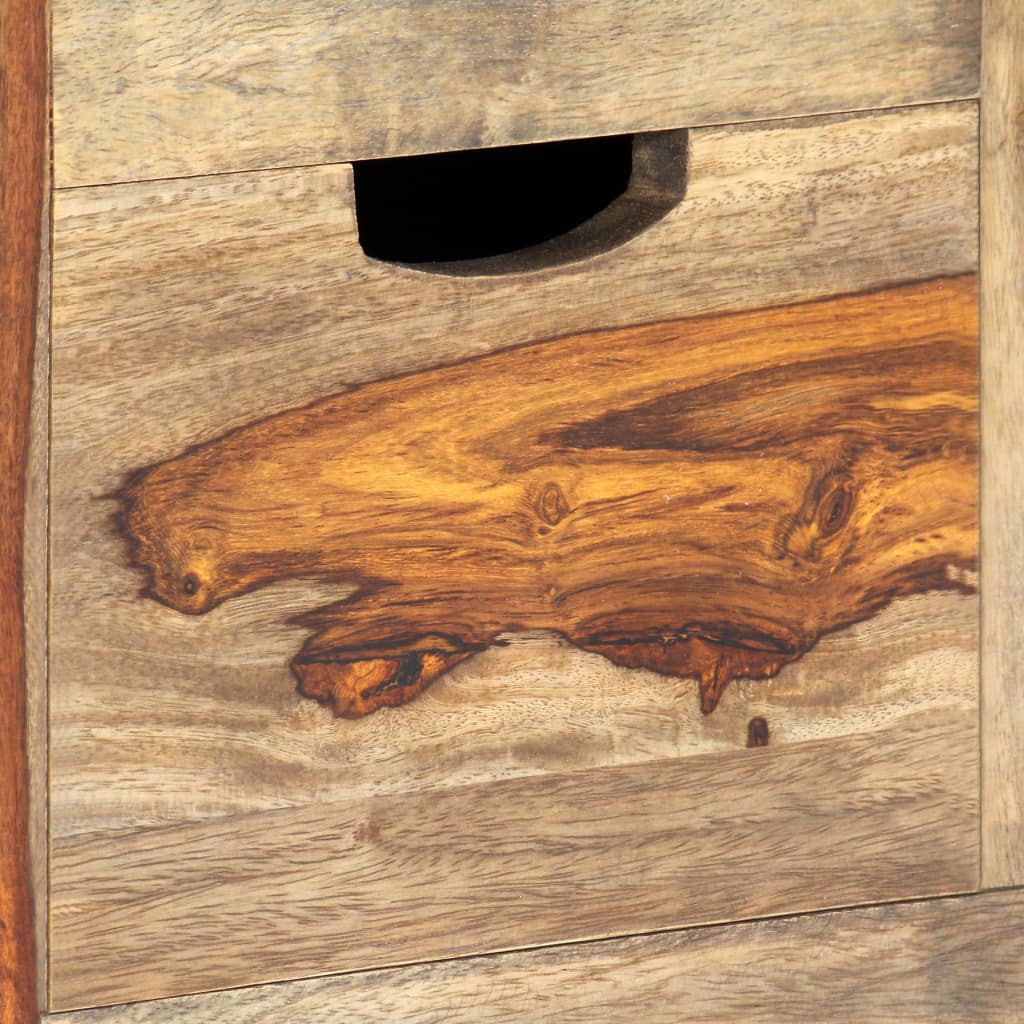 Buffet en Bois Foncé Style Industriel-La-Fabrique-Industrielle