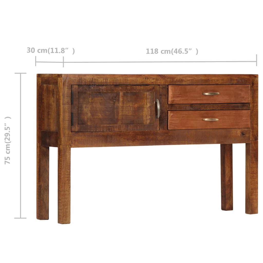 Buffet en Bois de Manguier Industriel-La-Fabrique-Industrielle