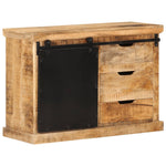 Buffet en Bois de Manguier et Métal Indus-La-Fabrique-Industrielle