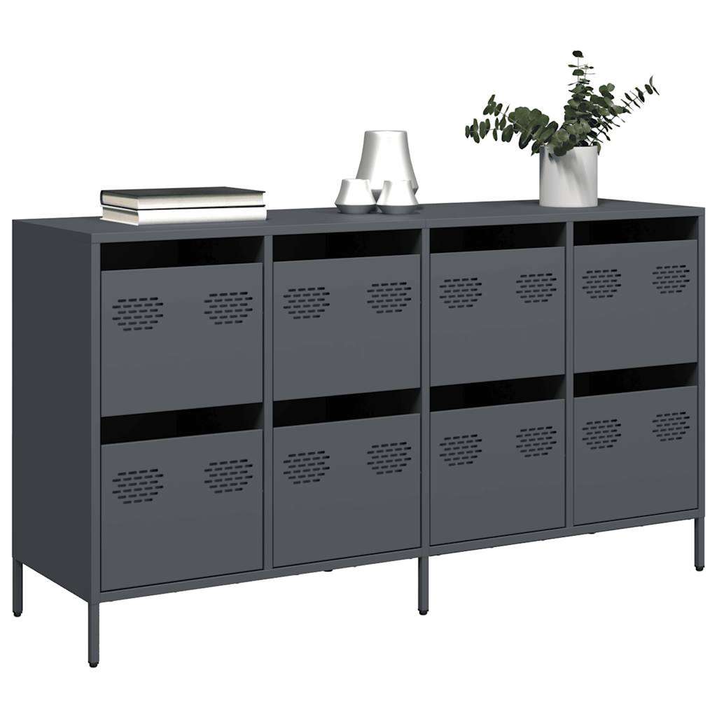 Buffet en Métal Industriel-Anthracite-1-La-Fabrique-Industrielle