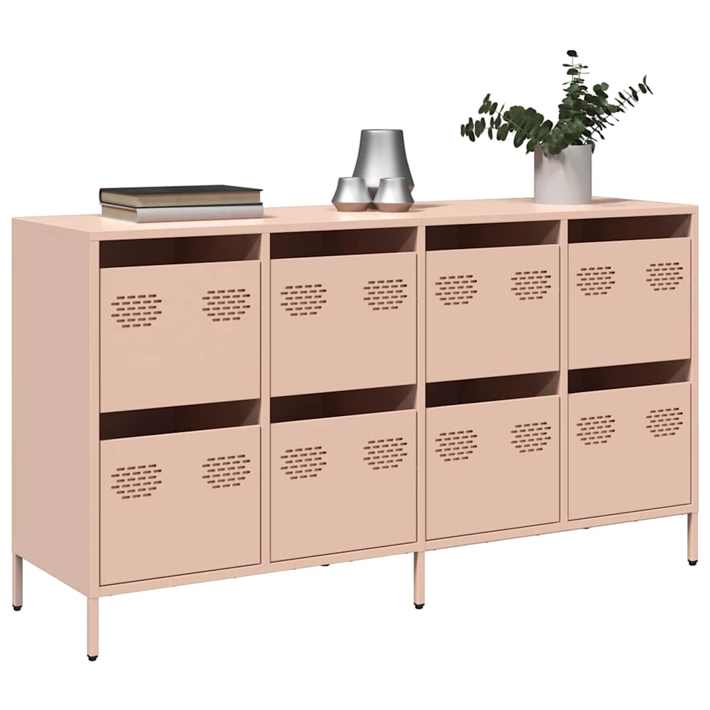 Buffet en Métal Industriel-Rose-1-La-Fabrique-Industrielle