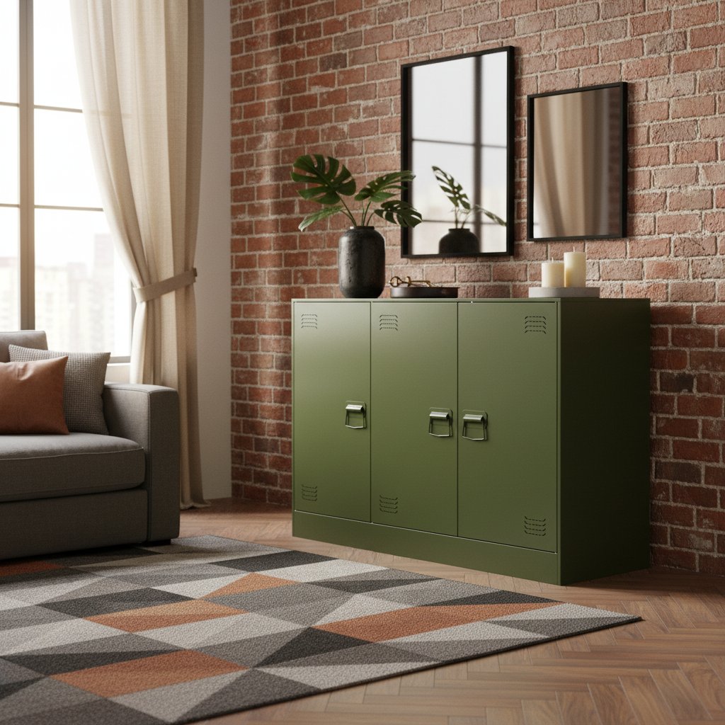 Buffet en Acier Style Industriel